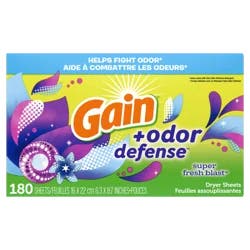 Gain Fresh Scent Fabric Sheets