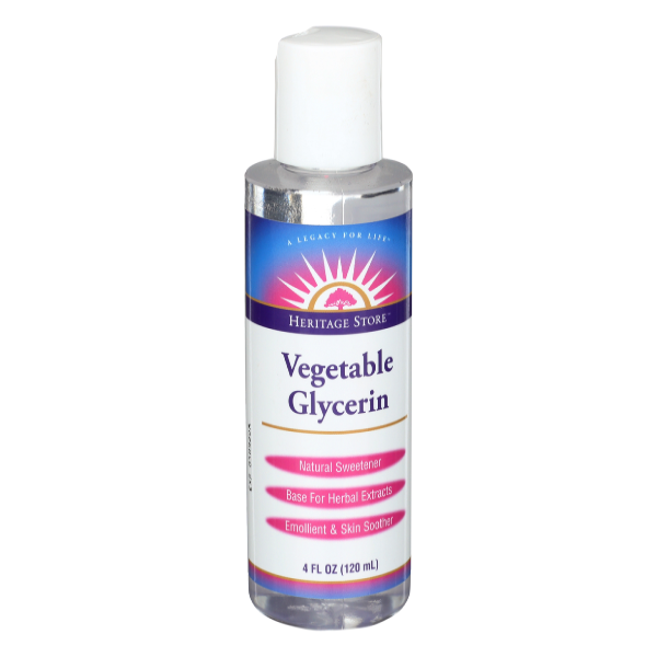 slide 1 of 1, Heritage Store Vegetable Glycerine, 4 oz