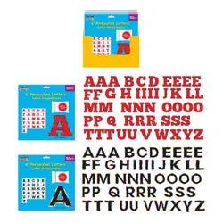 Flomo Assorted 4-Inch Perforated Letters - 50 pk