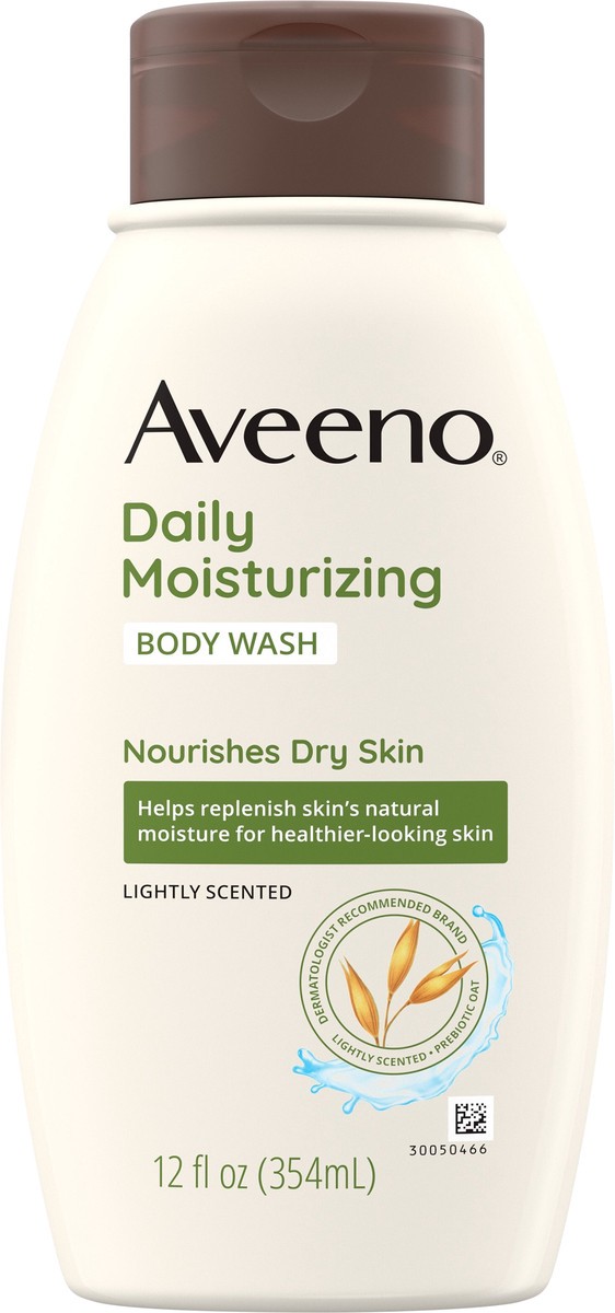 slide 3 of 7, Aveeno Body Wash Daily Moisture, 12 oz