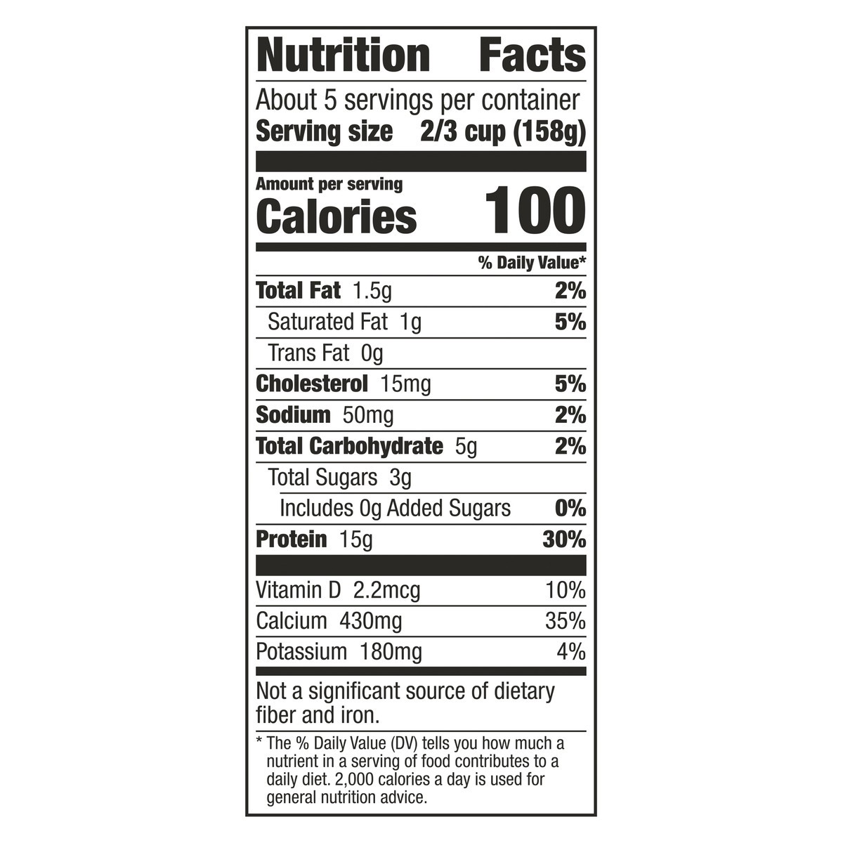 slide 9 of 14, Yoplait Protein Yogurt Cultured Dairy Snack, Strawberry Flavored, Gluten Free Protein Snacks, 1 lb 14 oz Tub, 30 oz