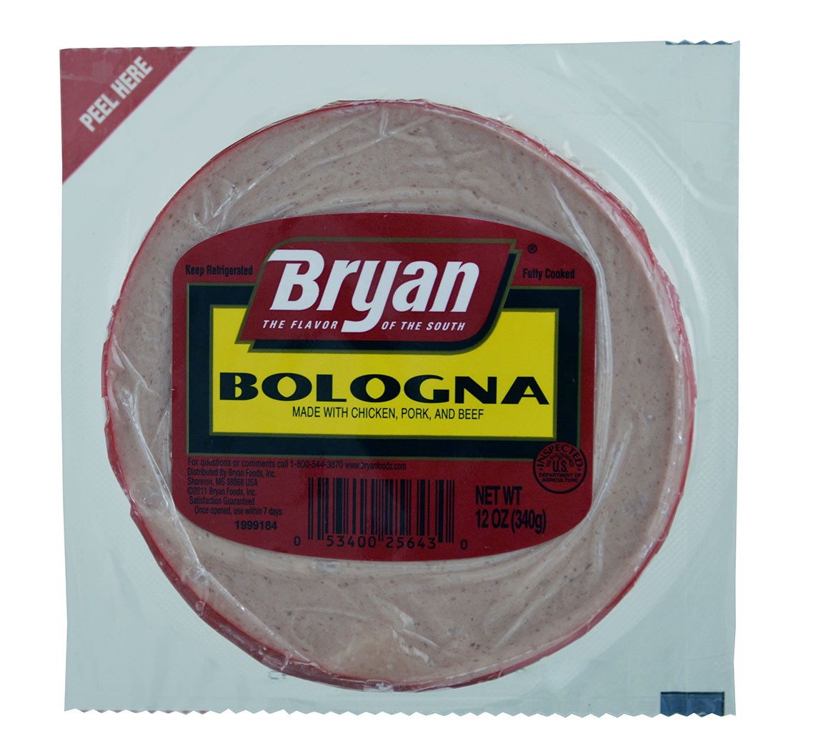 slide 7 of 8, Bryan Bologna Deli Lunch Meat, 12 oz, 340.19 g