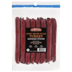 Old Wisconsin Honey Brown Sugar Turkey Snack Sticks