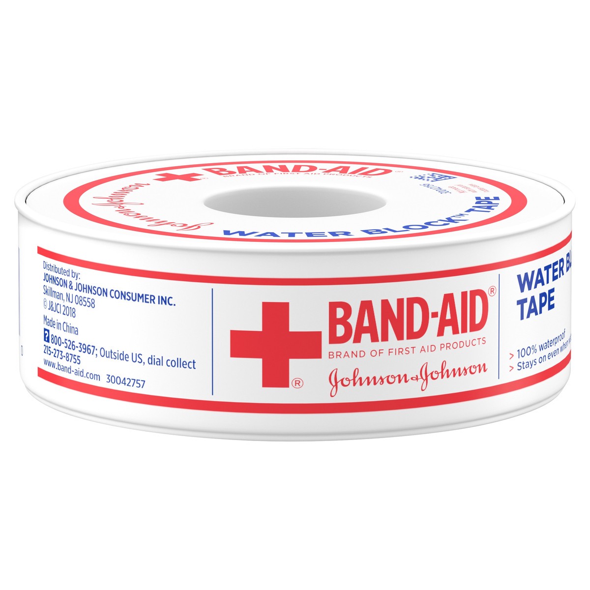 slide 5 of 8, Band-Aid Watrprf Tape 1/2Ix10Y, 10 yd