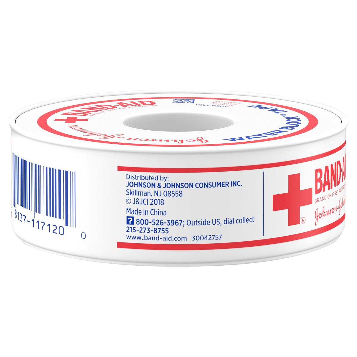 slide 7 of 8, Band-Aid Watrprf Tape 1/2Ix10Y, 10 yd