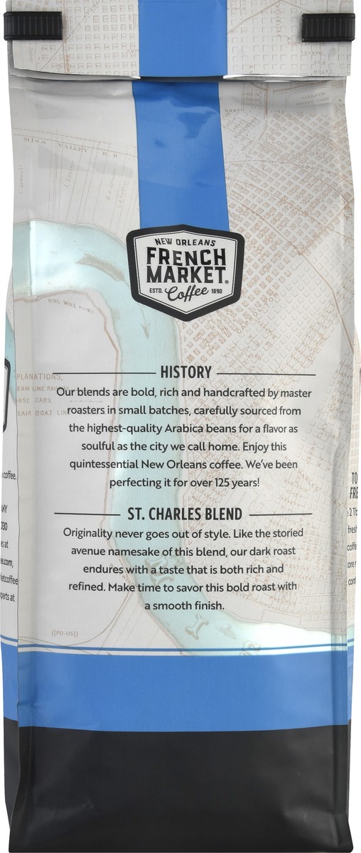 slide 11 of 12, French Market Coffee Whole Bean Dark Roast - 12 oz, 12 oz