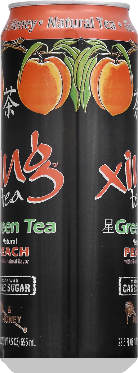 slide 7 of 10, Xing Green Tea With Peach & Honey, 23.5 fl oz