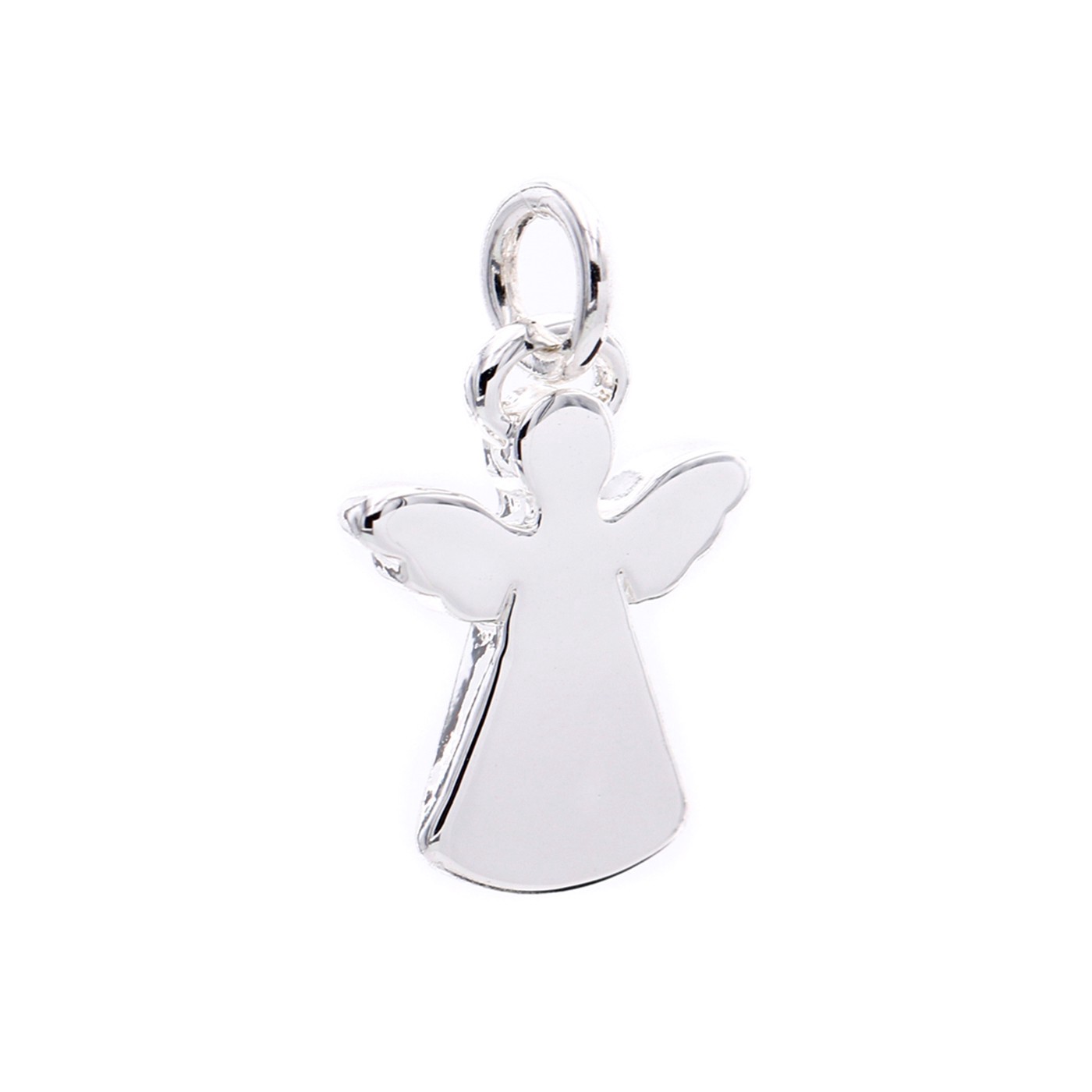 slide 2 of 4, Charmalong Silver Plated Angel Charm By Bead Landing, 0.83 in x 0.55 in x 0.2 in