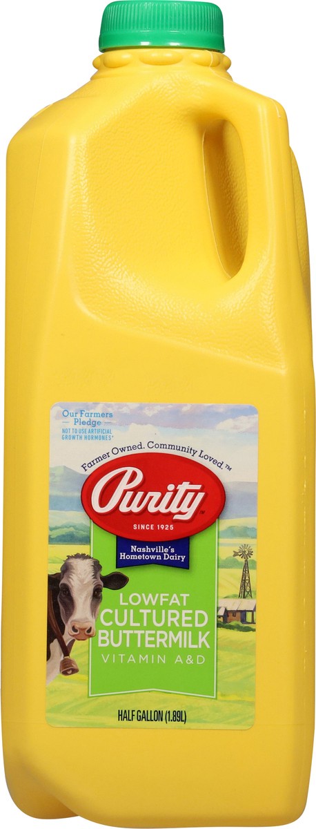slide 3 of 14, Purity Lowfat Cultured Buttermilk Half Gallon - 1 Container, 64 fl oz