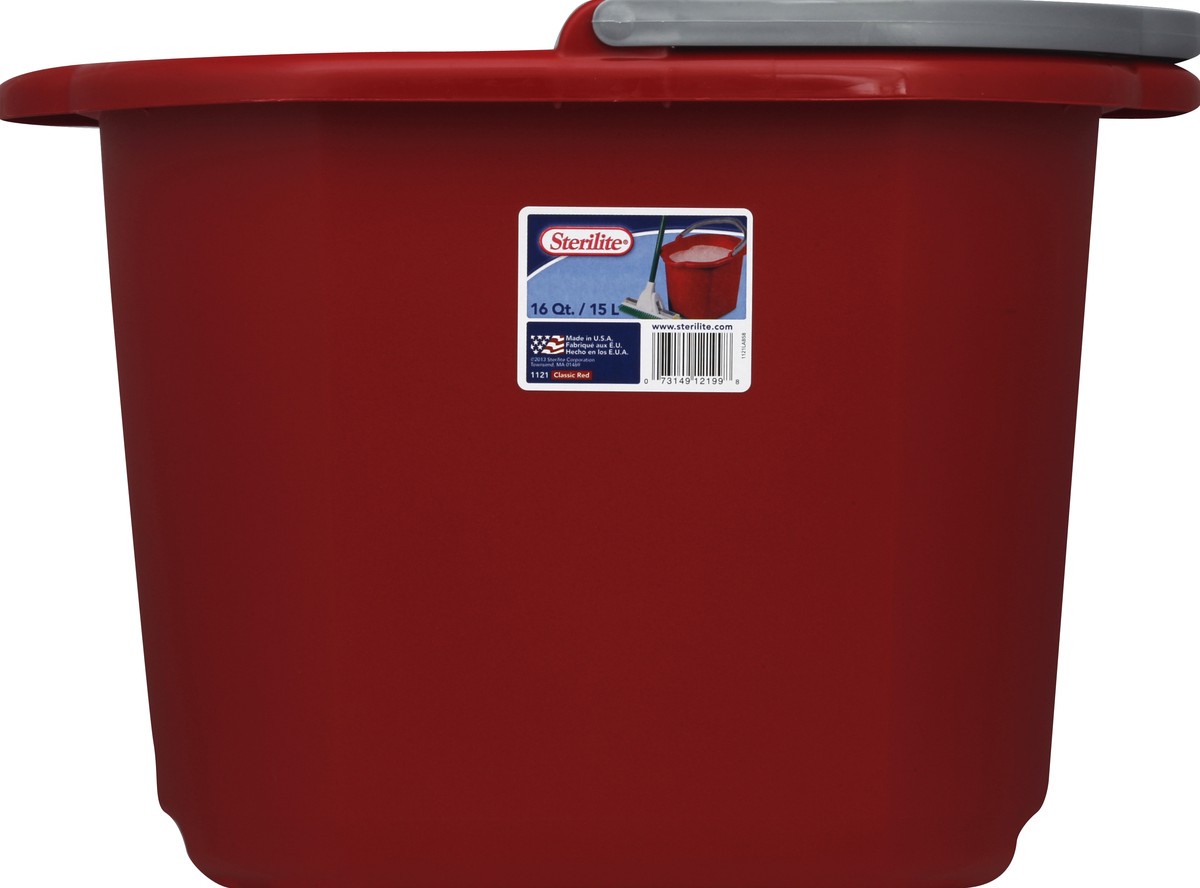 slide 1 of 2, Sterilite Dual Spout Pail 16 Quart, 1 ct