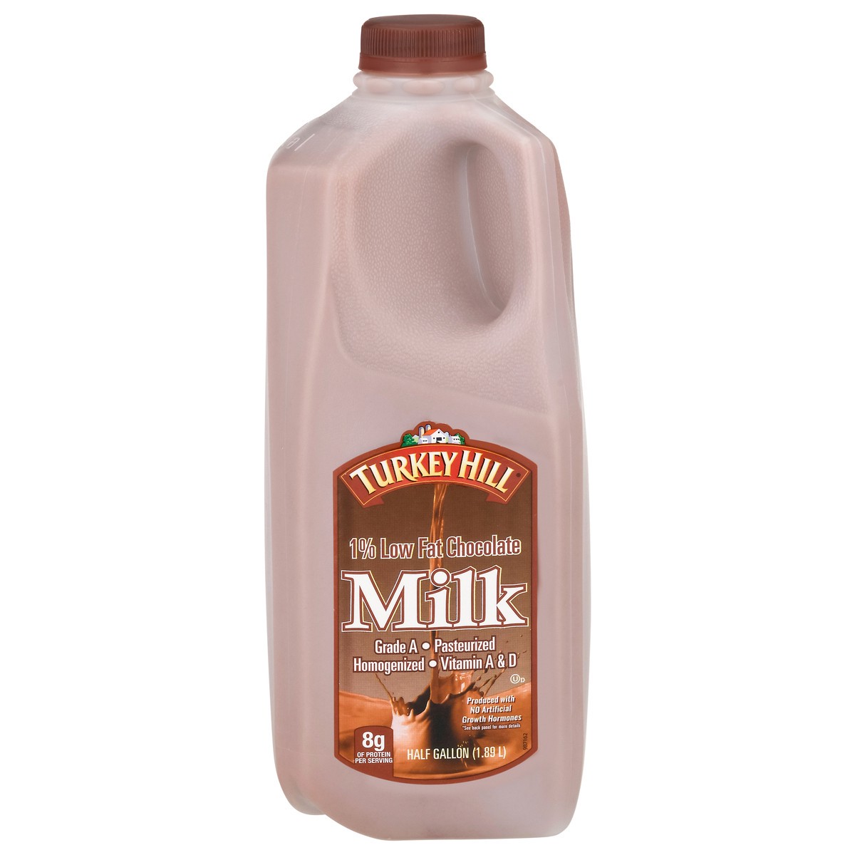 slide 2 of 13, Turkey Hill 1% Low Fat Chocolate Milk 0.5 gal, 1/2 gal