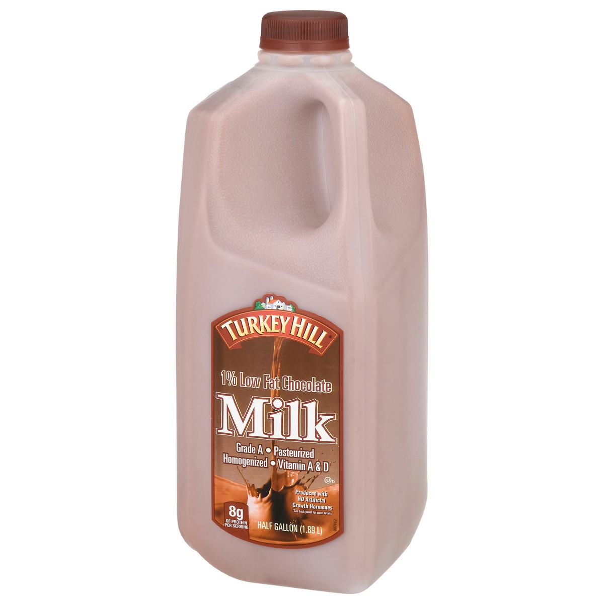 slide 13 of 13, Turkey Hill 1% Low Fat Chocolate Milk 0.5 gal, 1/2 gal