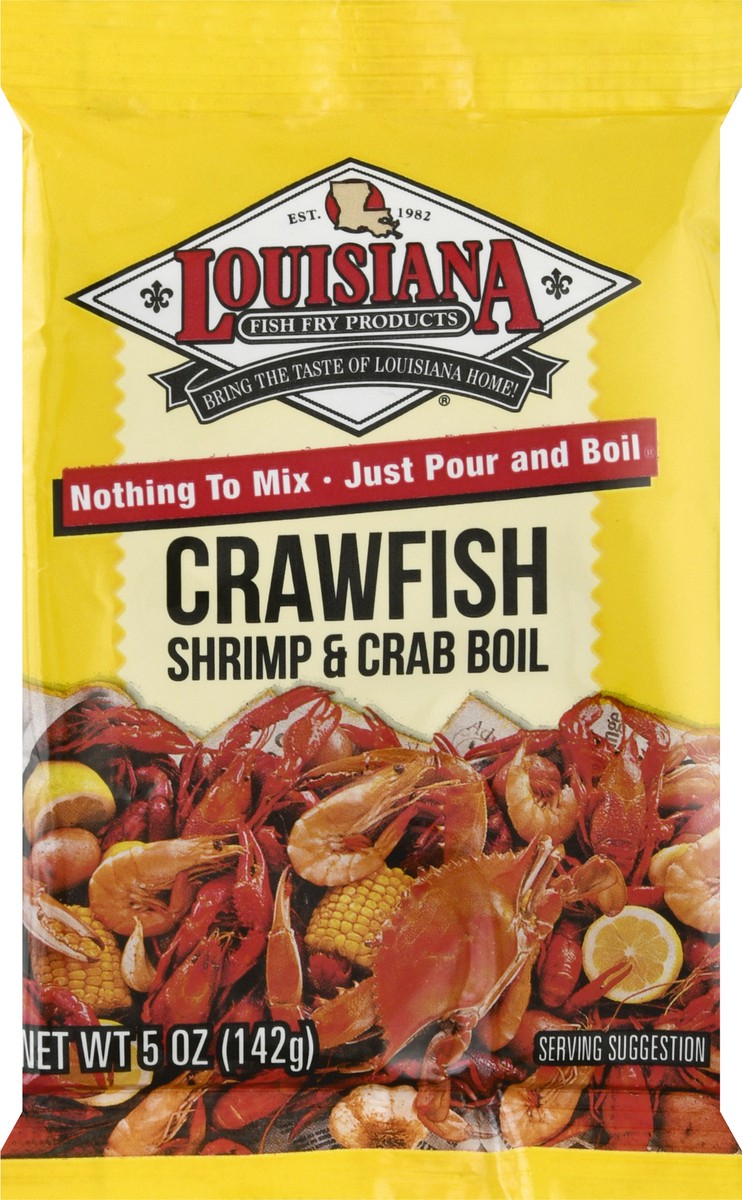 slide 4 of 9, Louisiana Fish Fry Crawfish Shrimp & Crab Boil, 5 oz