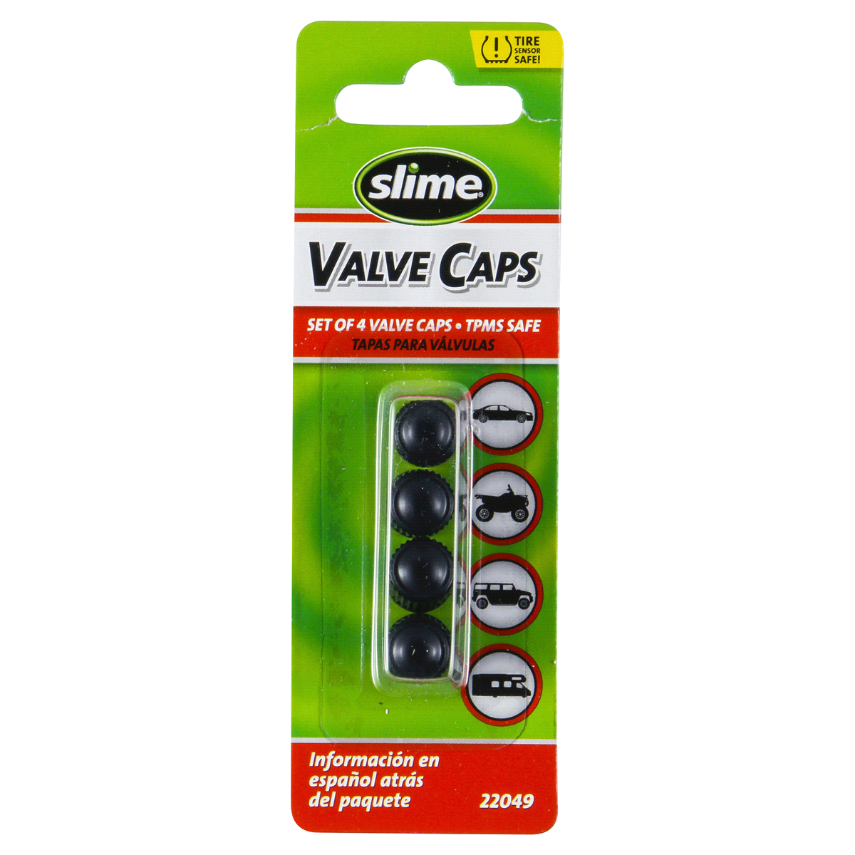 slide 1 of 2, Slime Valve Caps, Black, 4 ct