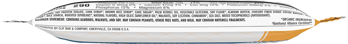 slide 4 of 8, CLIF Builder's Cinnamon Nut Swirl Protein Bar, 2.4 oz