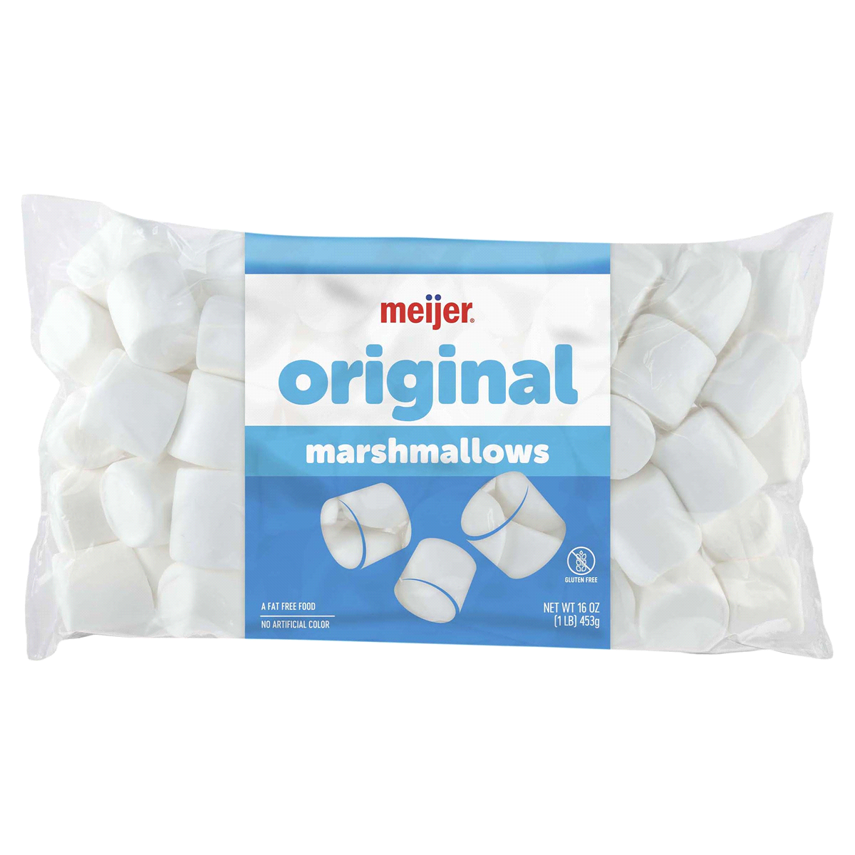 slide 1 of 2, Meijer Regular Marshmallows, 16 oz