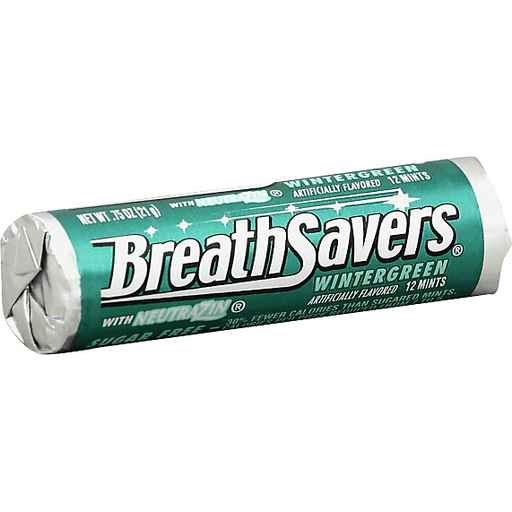 slide 2 of 3, Breath Savers Wintergreen Mints, 0.75 oz