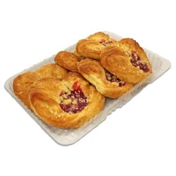 The Save Mart Company Cherry Danish Snail, 6 Count