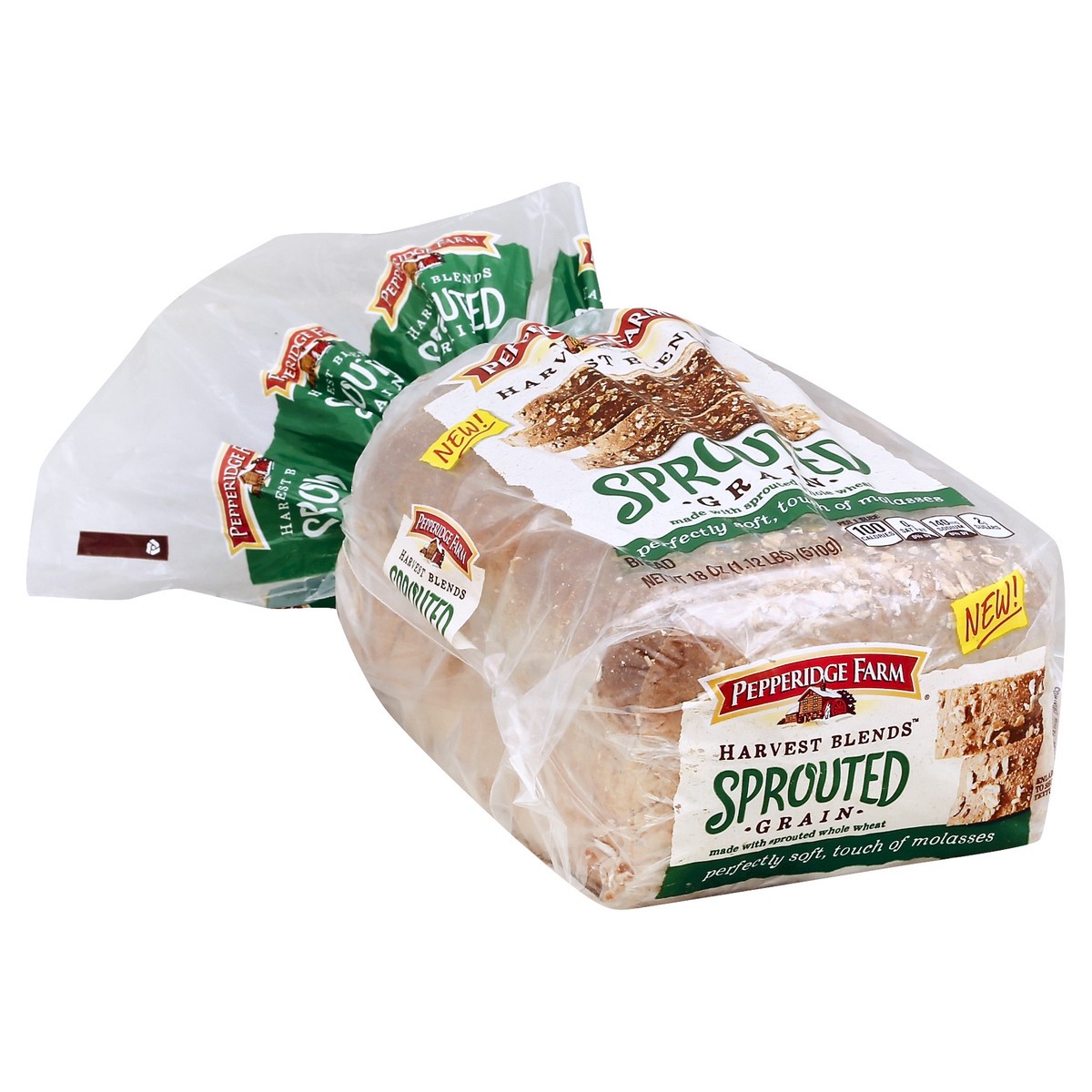 slide 4 of 6, Pepperidge Farms Sprouted Grains Bread Harvest Blends, 18 oz