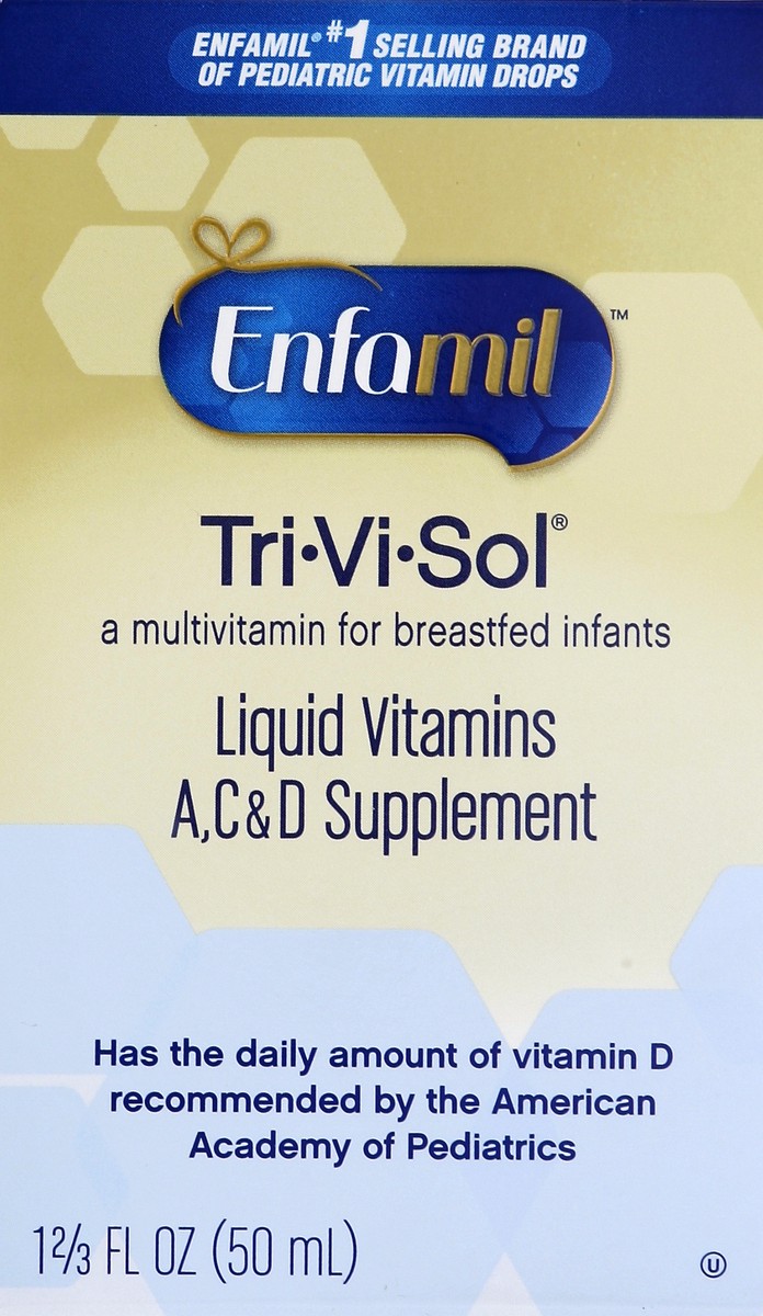 slide 4 of 6, Enfamil Vitamins A, C & D Supplement 1.667 oz, 50 ml