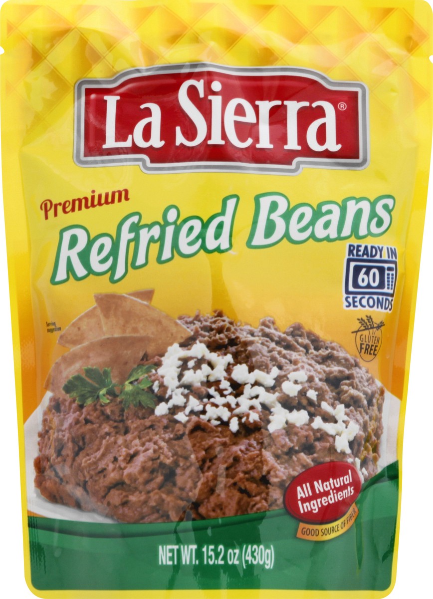 slide 6 of 13, La Sierra Premium Refried Pinto Beans 15.2 oz, 15.2 oz