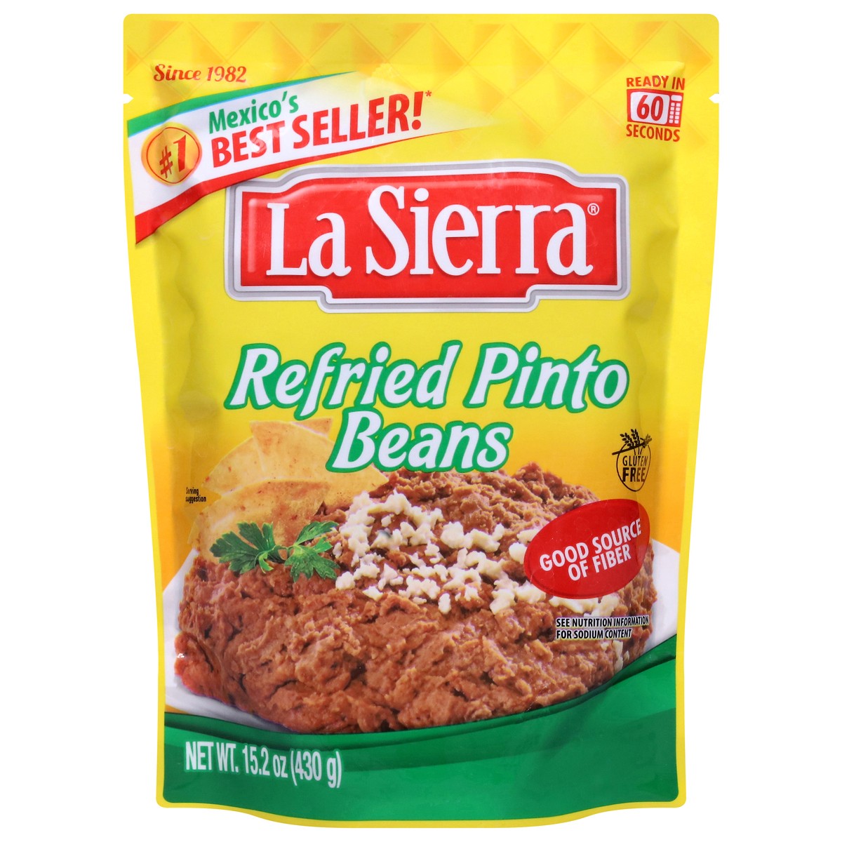 slide 1 of 13, La Sierra Refried Pinto Beans 15.2 oz, 15.2 oz
