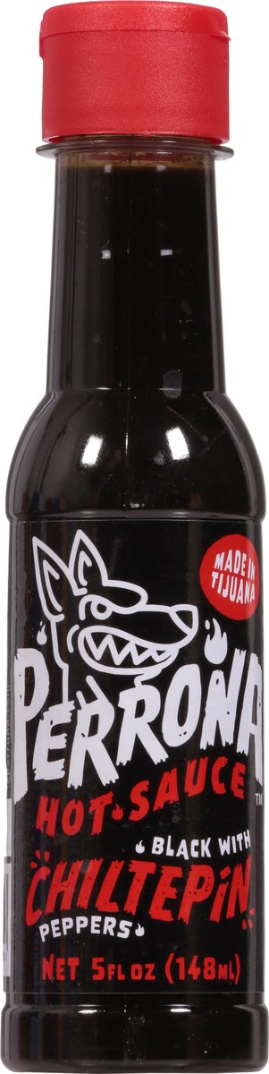 slide 11 of 14, Perrona Black with Chiltepin Peppers Hot Sauce 5 fl oz, 5 fl oz