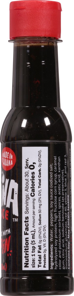 slide 9 of 14, Perrona Black with Chiltepin Peppers Hot Sauce 5 fl oz, 5 fl oz