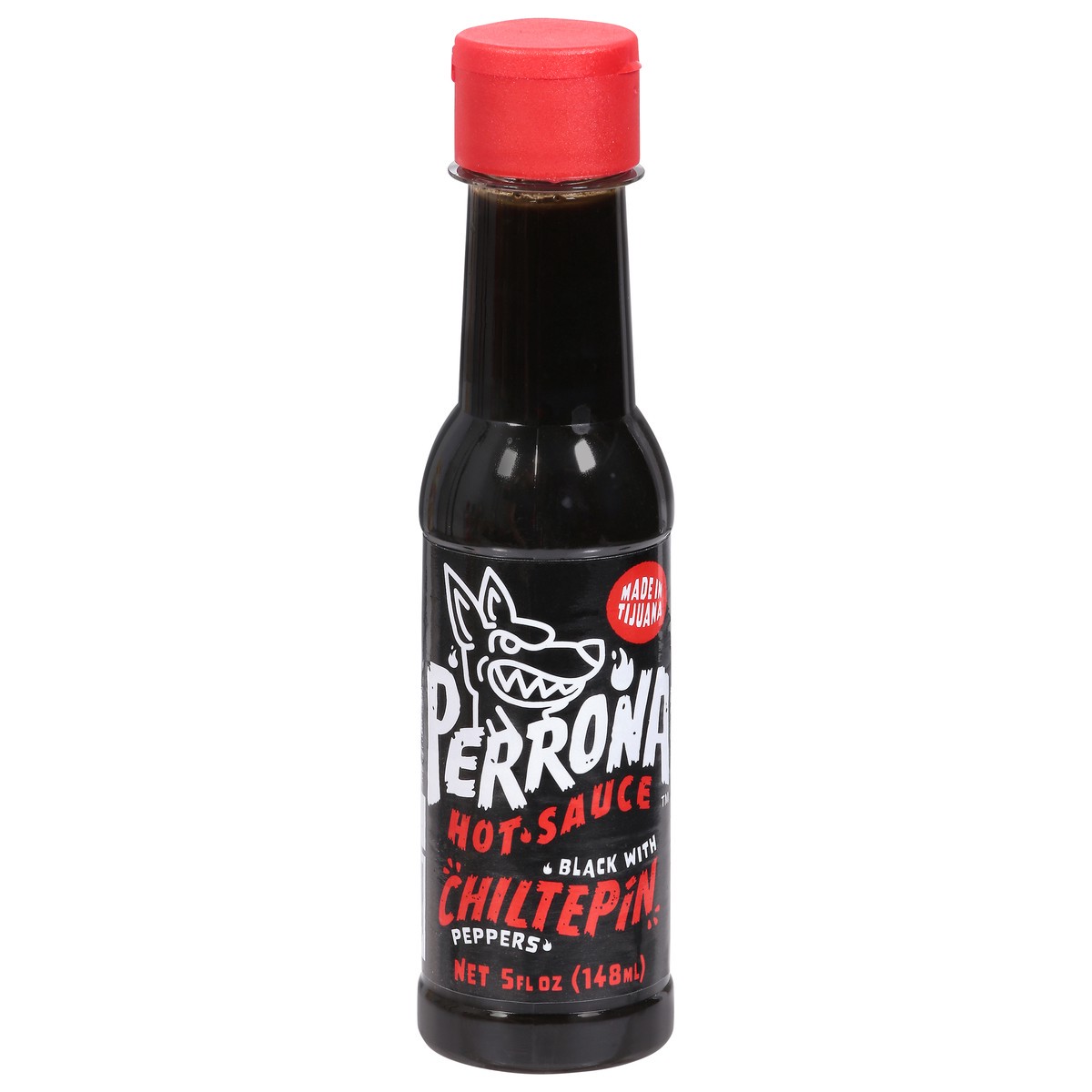 slide 14 of 14, Perrona Black with Chiltepin Peppers Hot Sauce 5 fl oz, 5 fl oz