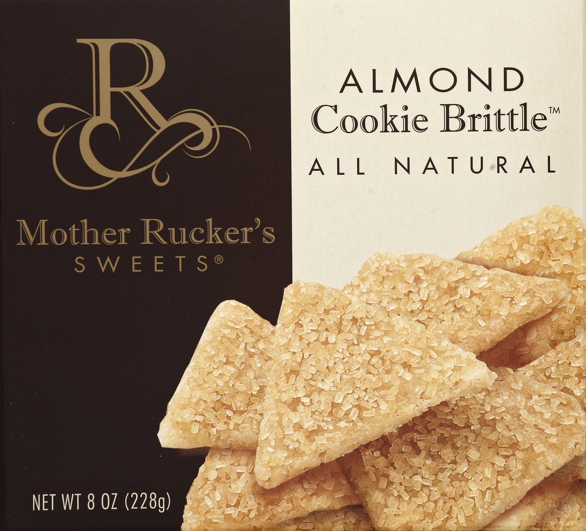 slide 3 of 4, Mother Ruckers Sweets Cookie Brittle 8 oz, 8 oz