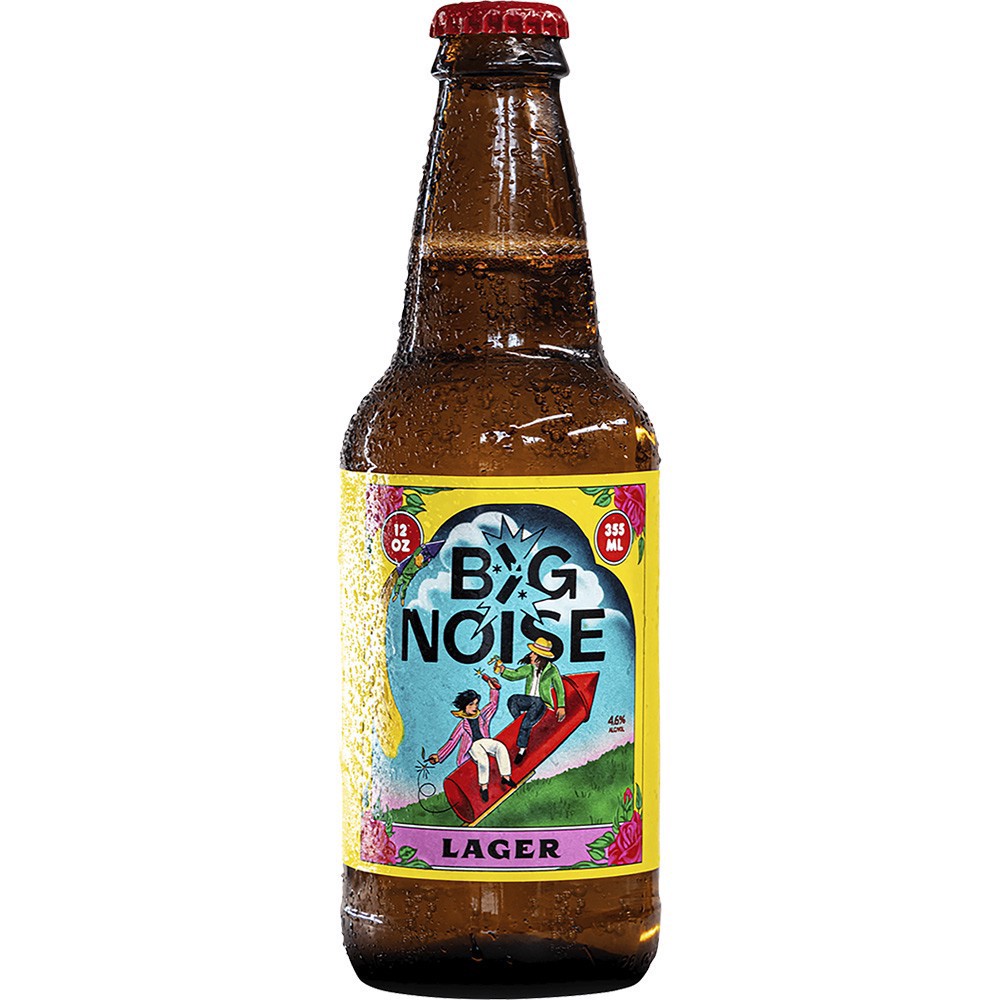 slide 1 of 1, Big Noise Lager, 6 ct; 12 oz