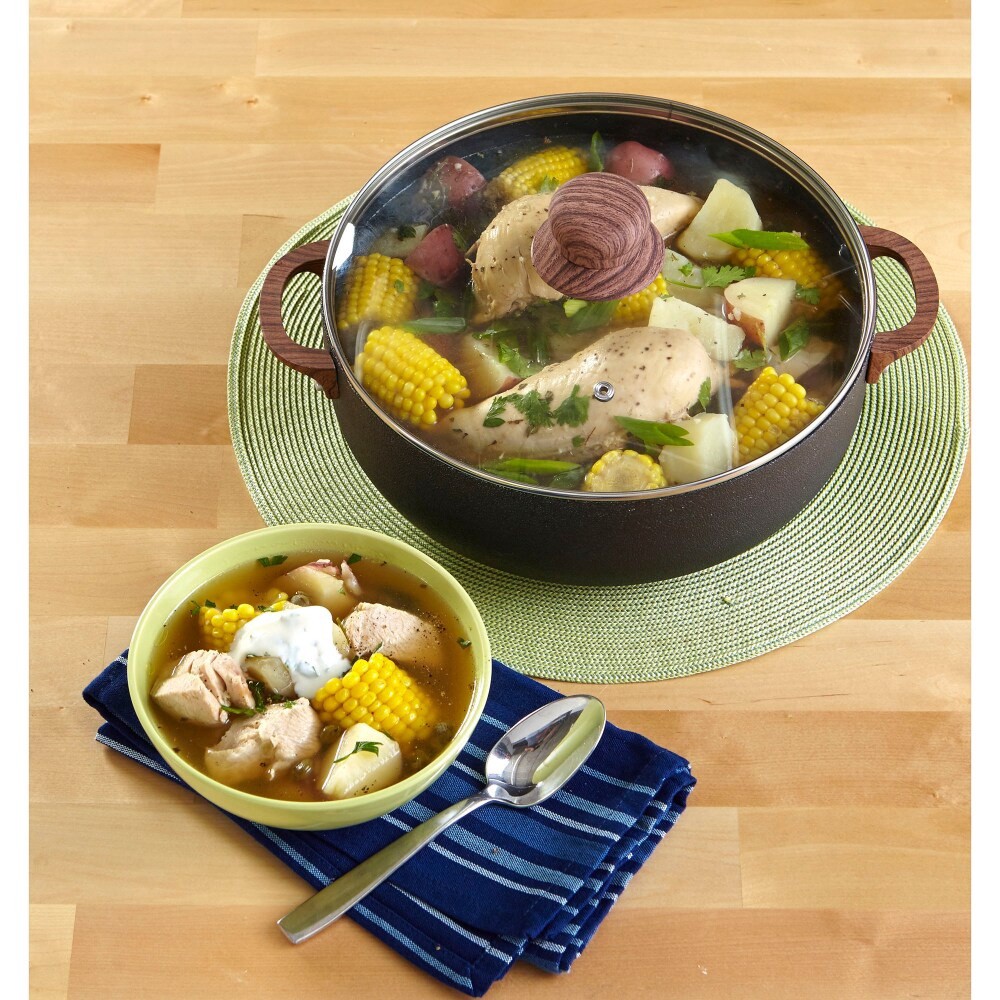 slide 3 of 5, IMUSA 6.9 Quart Aluminum Caldero 1 ea, 1 ea