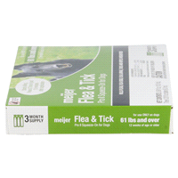 slide 3 of 21, Meijer Pro II Squeeze-On Flea & Tick for Dogs, 61+ lb, 3 ct