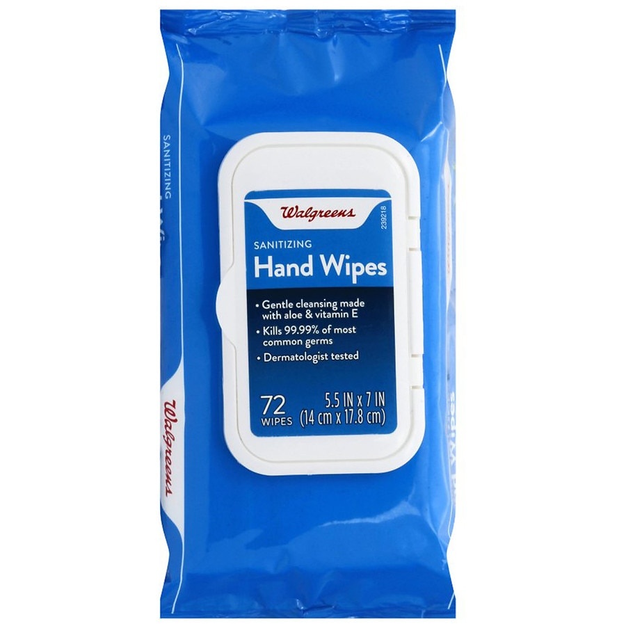 Walgreens Sanitizing Hand Wipes, Fresh Scent - 72 ct