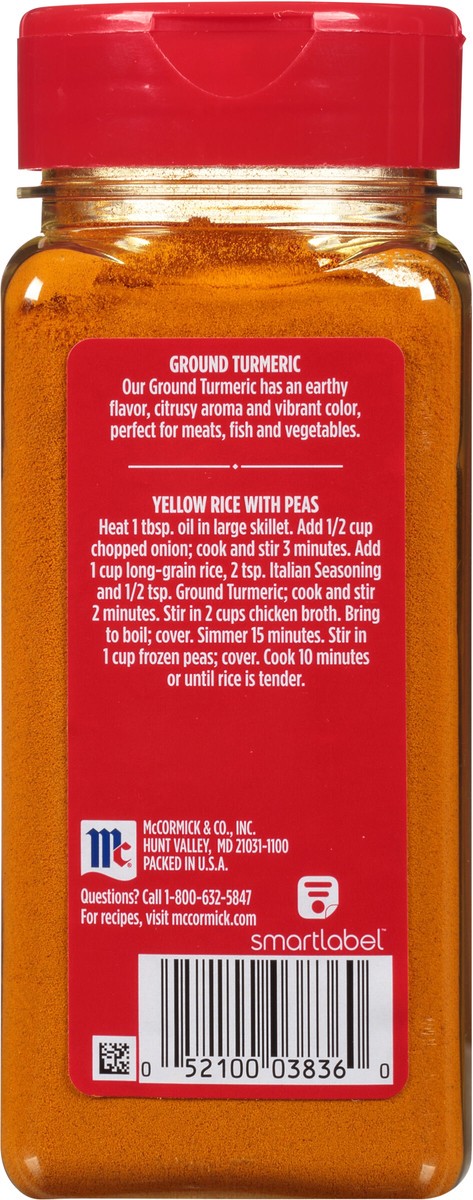 slide 7 of 9, McCormick Turmeric - Ground, 5.87 oz