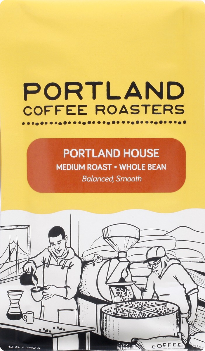 slide 8 of 9, Portland Roasting House Blend Whole Bean Coffee, 12 oz