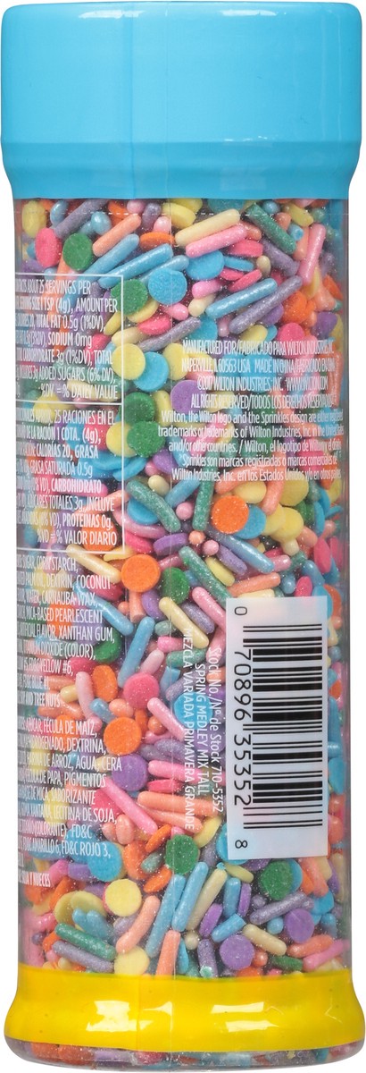 slide 4 of 9, Wilton Bright Medley Mix Sprinkles 3.5 oz, 3.6 oz