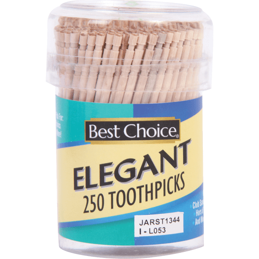 slide 1 of 1, Best Choice Elegant Toothpicks, 250 ct