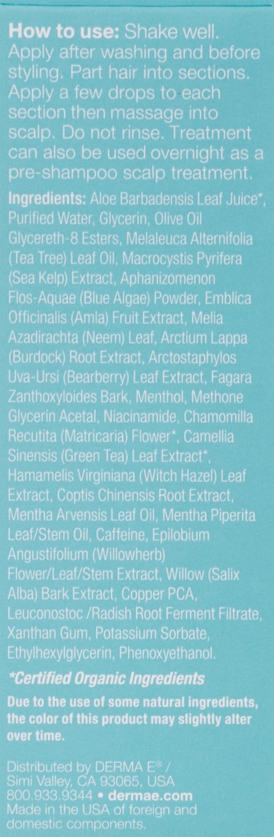 slide 9 of 9, Derma E Scalp Relief Treatment 1 fl oz, 1 fl oz