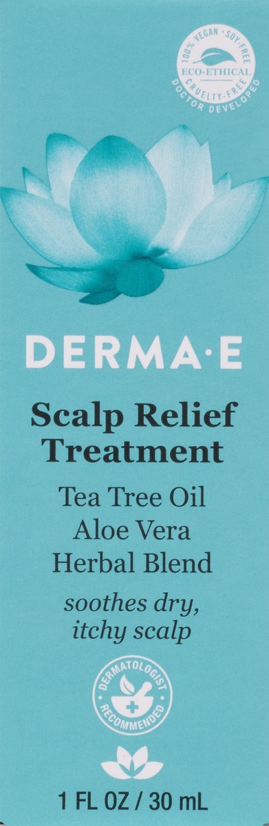slide 4 of 9, Derma E Scalp Relief Treatment 1 fl oz, 1 fl oz