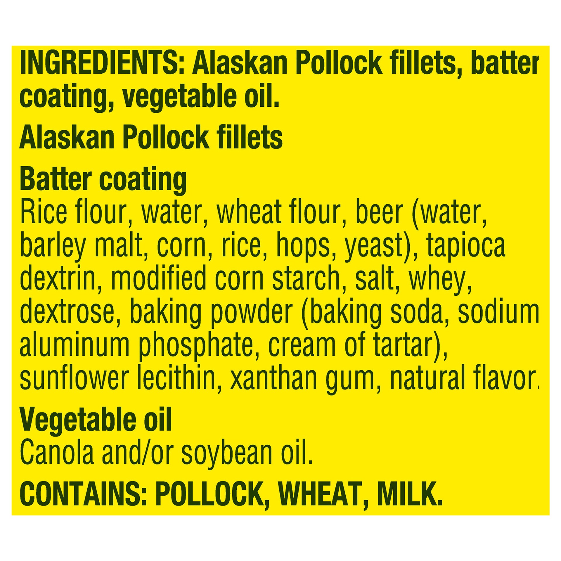 slide 5 of 9, Gorton's Beer Battered Fish Fillets, 18.2 oz