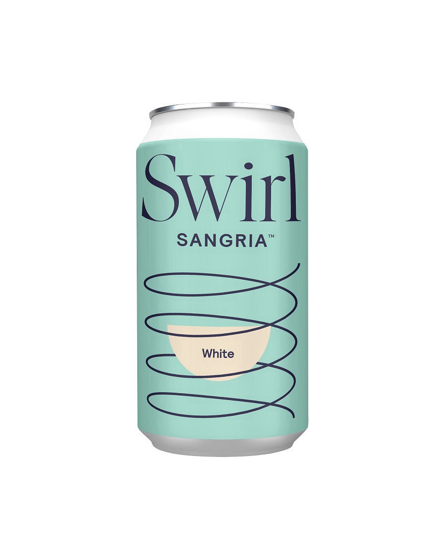 slide 1 of 1, Swirl White Sangria, 355 ml