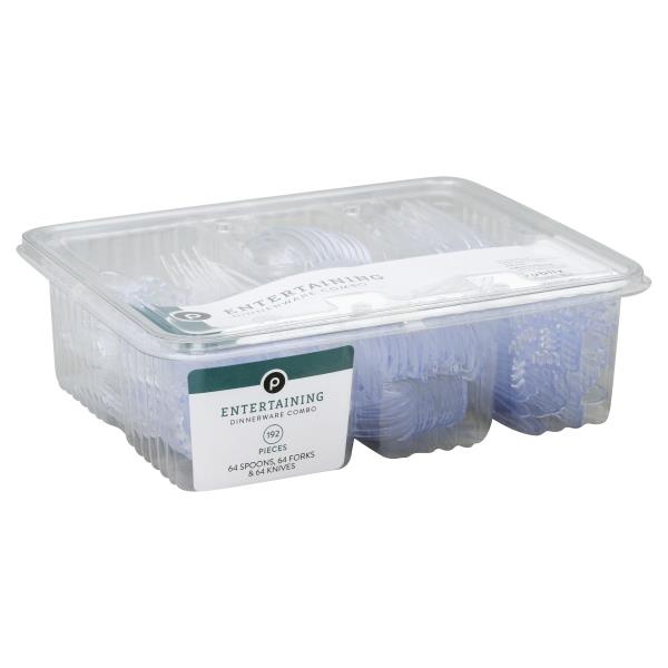 slide 1 of 1, Publix Dinnerware Combo, Entertaining, 192 ct