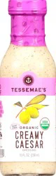Tessemae's Organic Creamy Caesar Dressing 10 oz