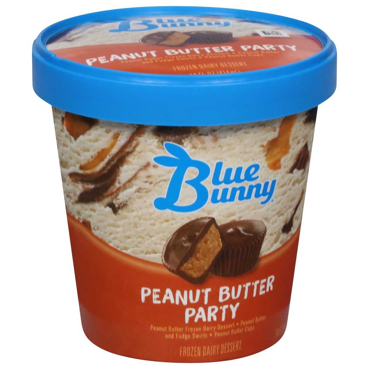 slide 7 of 9, Blue Bunny Peanut Butter Party Frozen Dessert, 14 fl oz, 14 fl oz