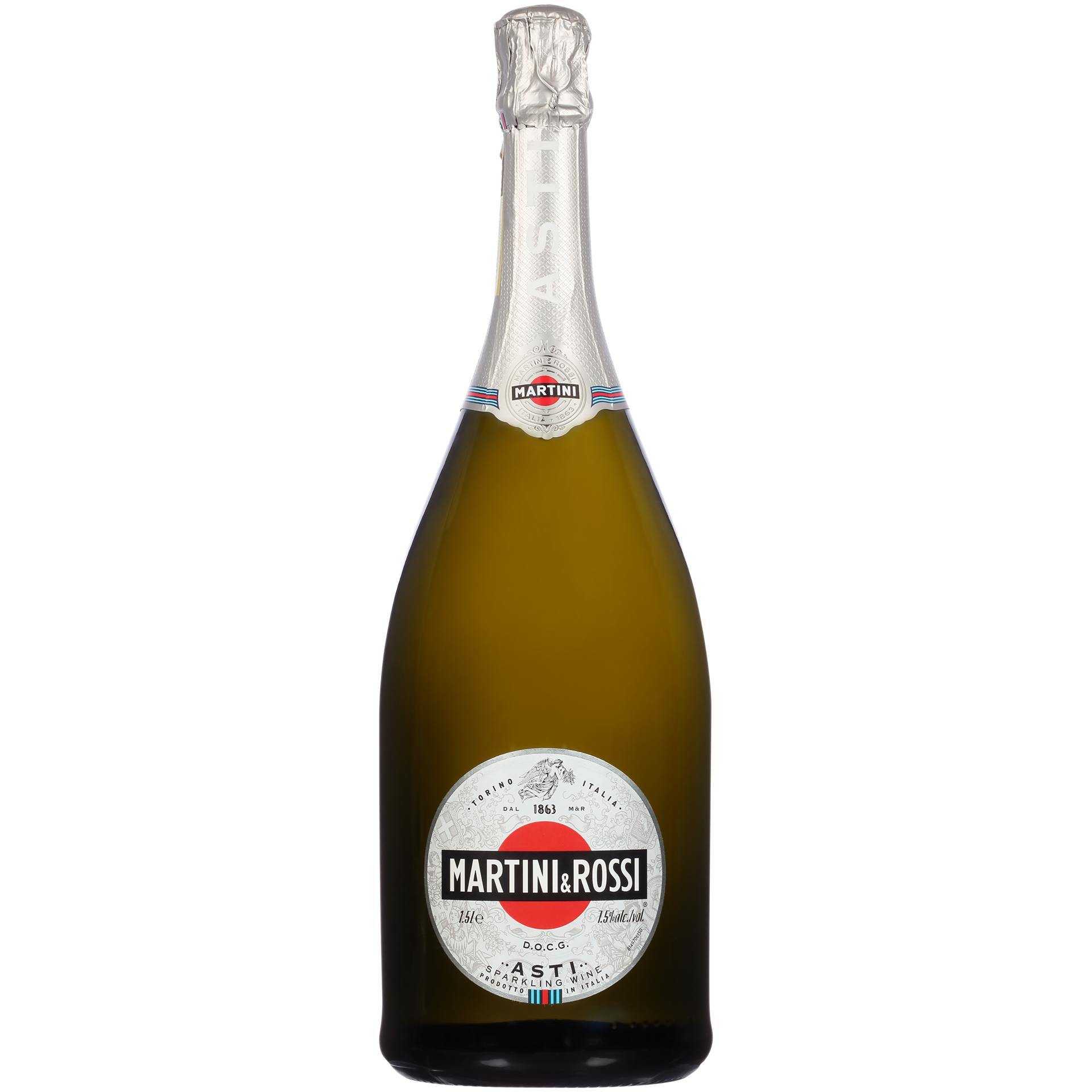 slide 2 of 5, Martini & Rossi Asti Sparkling Wine 7.5% 150Cl/1.5L, 1.5 liter