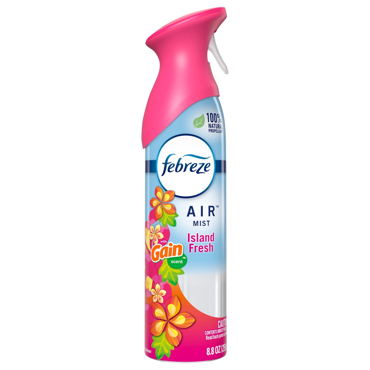 slide 1 of 4, Febreze Odor-Fighting Air Freshener with Gain Island Fresh Scent, 8.8 fl oz, 8.8 oz