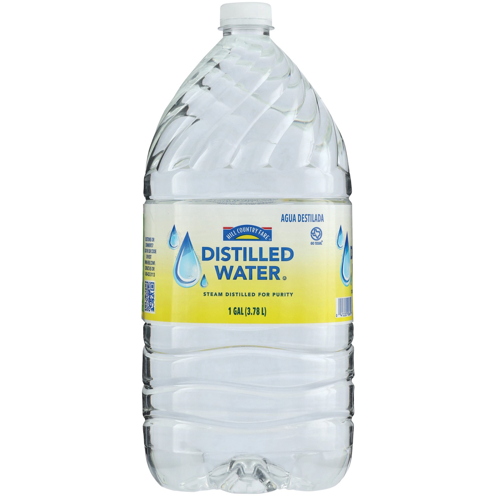 slide 1 of 1, Hill Country Fare Distilled Water - 1 gal, 1 gal