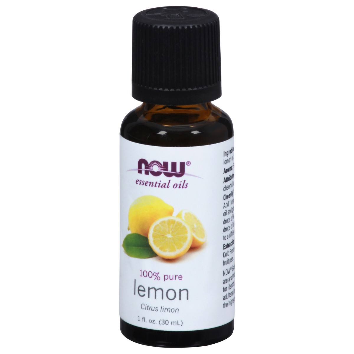 slide 6 of 9, NOW Lemon Oil - 1 oz., 0.18 fl oz