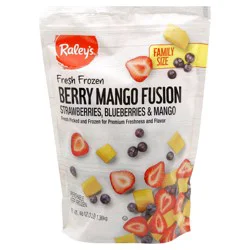 Raley's Berry Mango Fusion, Fresh Frozen, Family Size 48 oz
